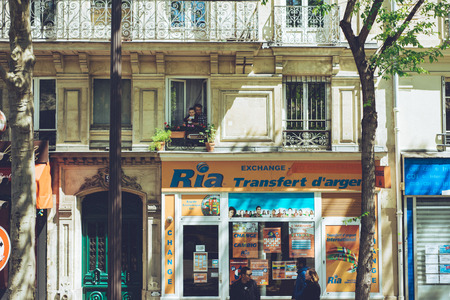 Paris France city walks editorial travel shootのeditorial素材