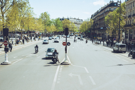 Paris France city walks editorial travel shootのeditorial素材