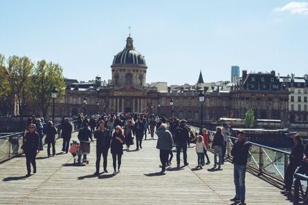 Paris France city walks editorial travel shootのeditorial素材