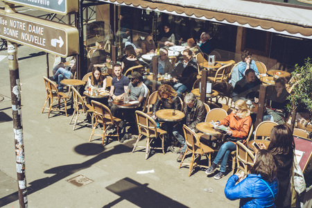 Paris France city walks editorial travel shootのeditorial素材