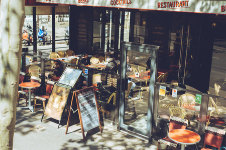 Paris France city walks editorial travel shootのeditorial素材