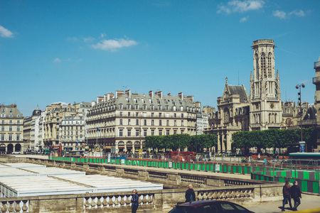 Paris France city walks editorial travel shootのeditorial素材