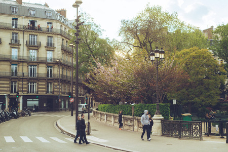 Paris France city walks editorial travel shootのeditorial素材