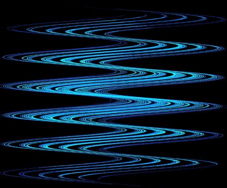 Complex Waves -- an intricate pattern of digital wave forms