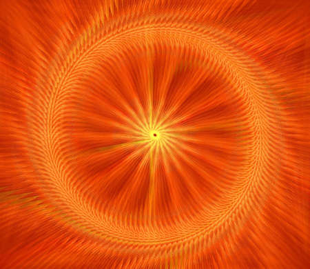 -- an abstract circular design in rotating motionの写真素材