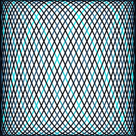 Seismic Wave -- an abstract graphic made from multiple sinus wavesの写真素材