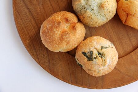 Homemade breadの写真素材