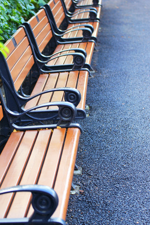 Park benchの写真素材