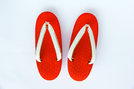 Japanese sandalsの写真素材