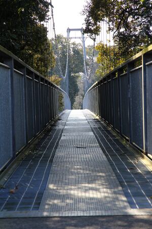 Suspension bridgeの写真素材
