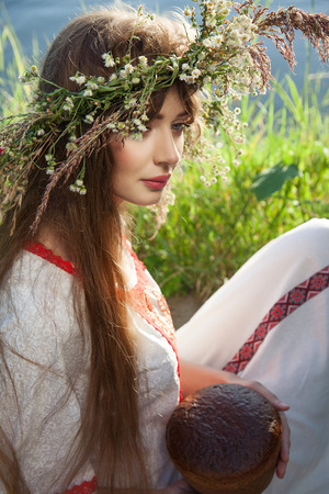 russian beautyの写真素材