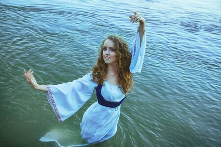 The girl in the river