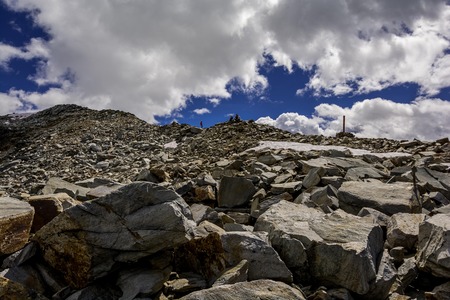 Rocky Mountains. beautiful view. high in the mountains of Canada.の写真素材