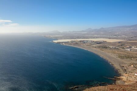 Beautiful view of the ocean. Tenerife, Canary islands, Spainの写真素材