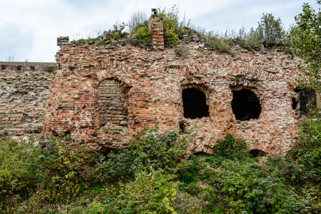 Oreshek Fortress. Shlisselburg Fortress near the St. Petersburg, Russia. Founded in 1323.の写真素材