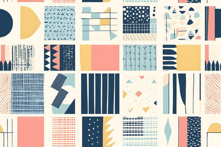 Charming Minimalist Designs in Soft Pastels for Modern Interiors.の素材