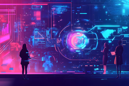 Future in Action: Interacting with AI and Hologramsの素材