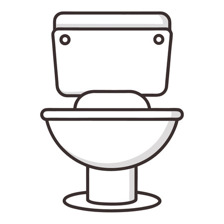 toilet bowl isolated icon vector illustration designicon vector illustration graphic designのイラスト素材