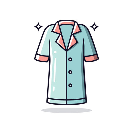 Shirt icon. Clothes symbol. Flat design. Vector illustrationのイラスト素材
