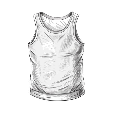 Women's T-shirt. Vector illustration of a female t-shirt.