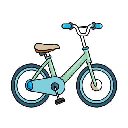 bicycle vehicle isolated icon vector illustration designicon vector illustration graphic designのイラスト素材
