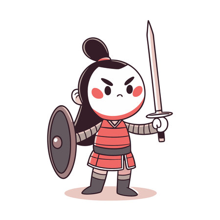 Road roller isolated on a white background. Vector illustration in cartoon style.のイラスト素材