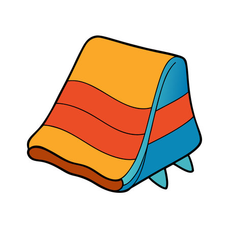 Pillow doodle icon, vector illustration graphic design.のイラスト素材