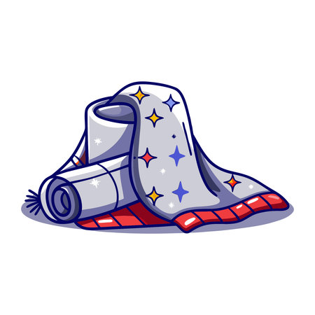 Camping hat icon. Cartoon illustration of camping hat vector icon for web designのイラスト素材