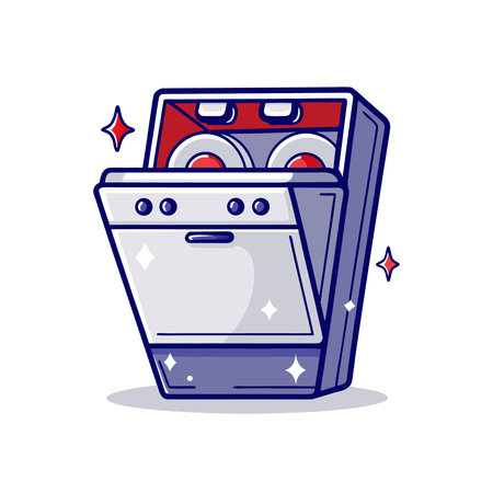 Cassette icon. Music sound melody and song theme. Isolated design. Vector illustrationのイラスト素材