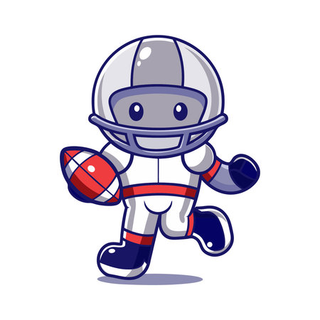 Astronaut mascot design, Mascot design template vector illustrationのイラスト素材