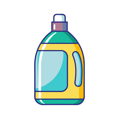 detergent bottle product isolated icon vector illustration designicon vector illustration designのイラスト素材