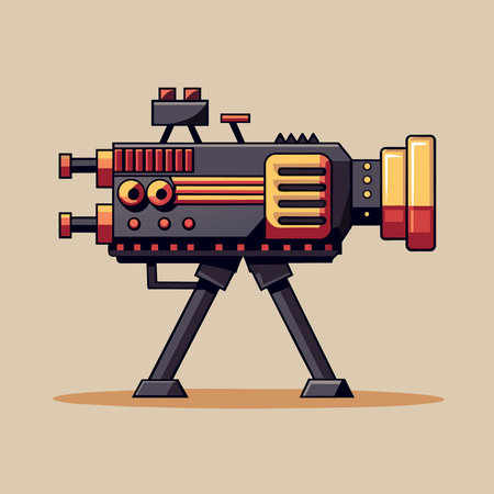 Videogame camera. Retro video game. Vector illustration.のイラスト素材