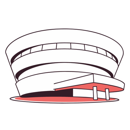 Soccer stadium symbol isolated vector illustration graphic design vector illustration graphic designのイラスト素材