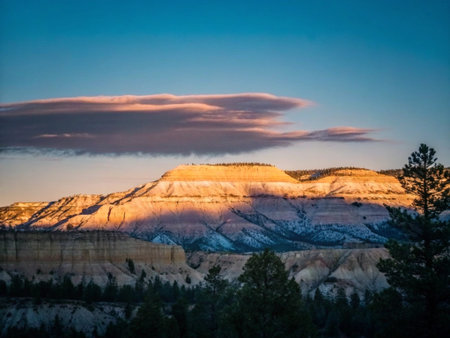 Sunset Over the Hoodoos of Bryce Canyon National Park, Utah