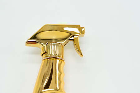 A set for cleaning various surfaces in the kitchen, bathroom and other premises. Spring regular cleaning. Close-up. View from above. Empty space for text or logo.の写真素材