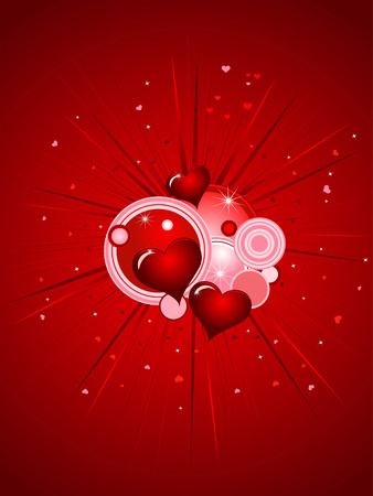 valentine's day, vector designのイラスト素材