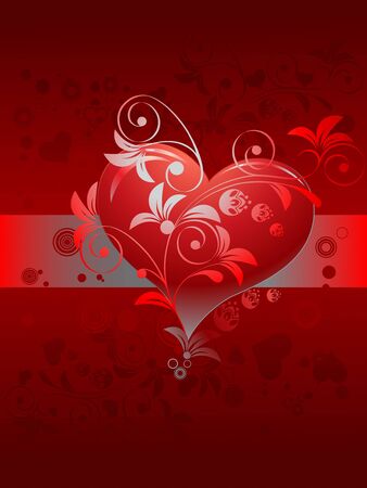Valentines day, vector illustration のイラスト素材