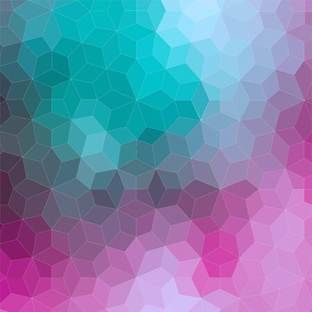 Ornamental 2D geometric colorful background for webのイラスト素材