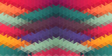 Lowpoly abstract composition with triangle shapes for your web designのイラスト素材