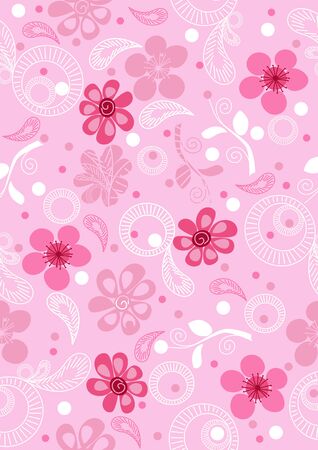 Abstract Elegance vector background with flower for your designのイラスト素材