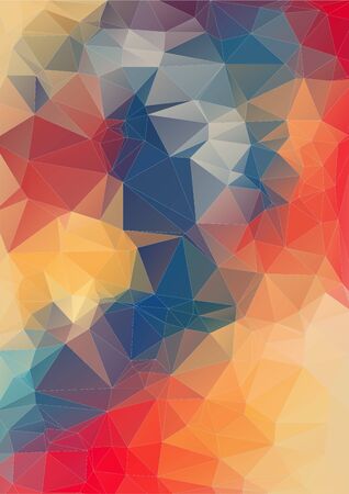 abstract background consisting of angular shapes for web designのイラスト素材