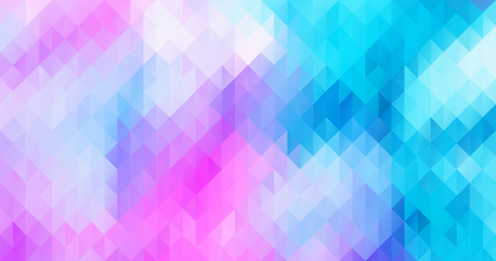 Bright colors mosaic, vector illustration. Abstract pattern with geometric motifs.のイラスト素材
