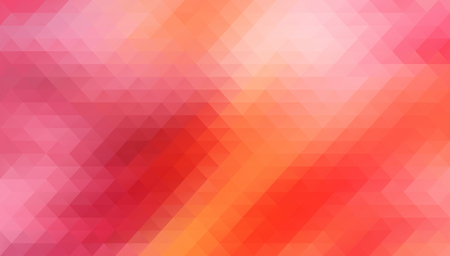 Red Vector. Abstract color mosaic background with triangles shapes.のイラスト素材