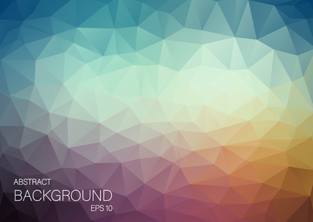 Blue Art backgound for web. Abstract triangle shapes.のイラスト素材