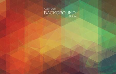 Abstract 2D mosaic background with triangle shapes for webのイラスト素材