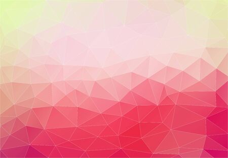 Pink Vector. background with triangles shapesのイラスト素材
