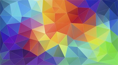 Geometric triangle wallpaperのイラスト素材