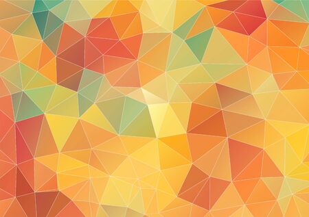 Flat Geometric triangle wallpaperのイラスト素材