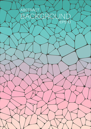 Abstract gradient mosaic pattern for designのイラスト素材