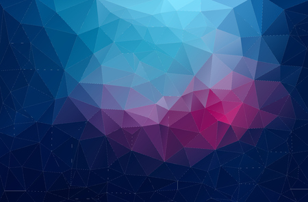 Abstract retro colorTriangle Backgroundのイラスト素材